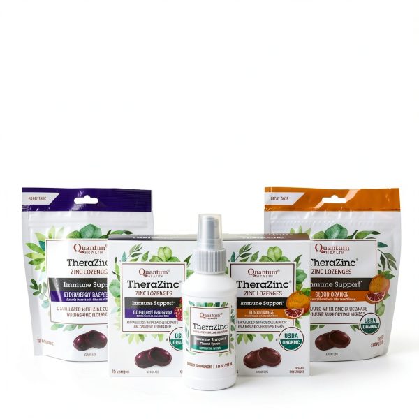 TheraZinc Zinc Lozenges Elderberry Raspberry Immune Support-7