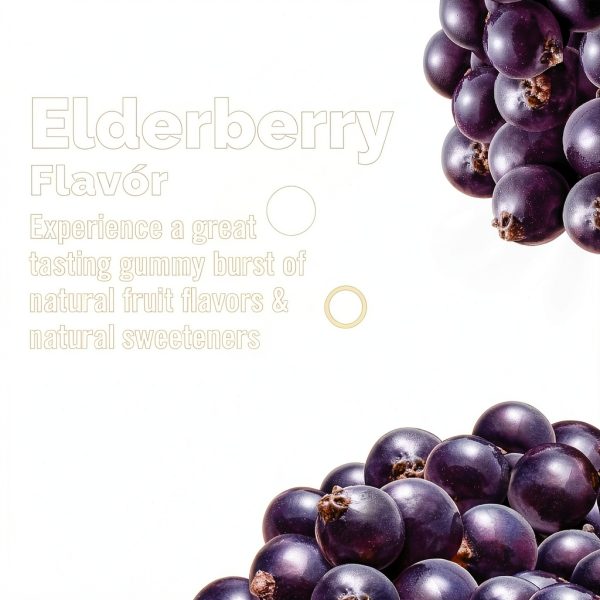 Emergen-C Elderberry Gummies Immune Support Vitamin C-2