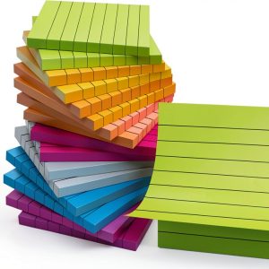 Kozerite Self-Stick Notes Bright Colors Strong Adhesive-0