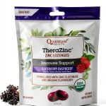TheraZinc Zinc Lozenges Elderberry Raspberry Immune Support-0