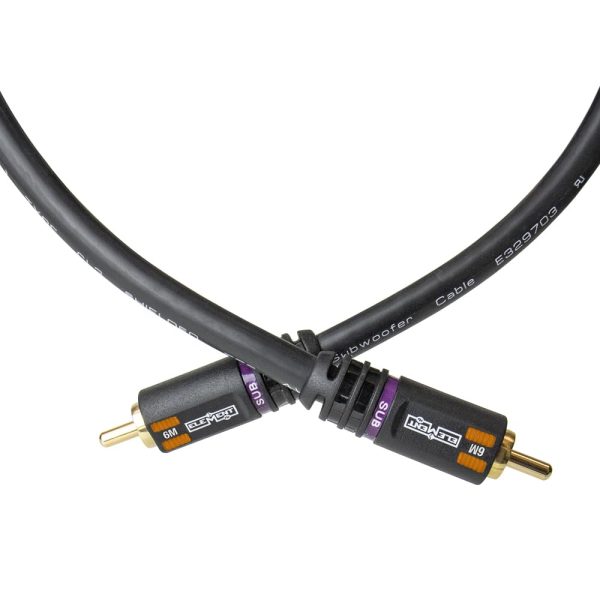 Skywalker Subwoofer RCA Cable 6 Meters-4