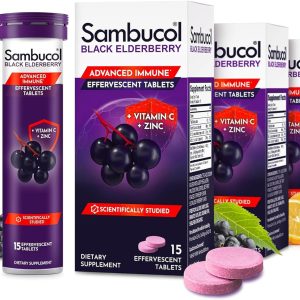 Sambucol Elderberry Tablets Immune Support with Vitamin C-0
