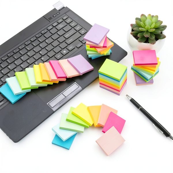 Kozerite Bright Sticky Notes 1.5x2 Office Pad-3