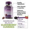 Elderberry Zinc Gummies Adults Immune Support Organic-2