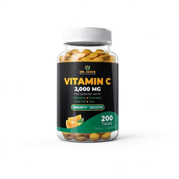 Dr Joels Vitamin C 2000 Immunity Booster Tablets Family-4