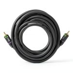 Element-Hz RCA Subwoofer Cable Black Compact Design-0