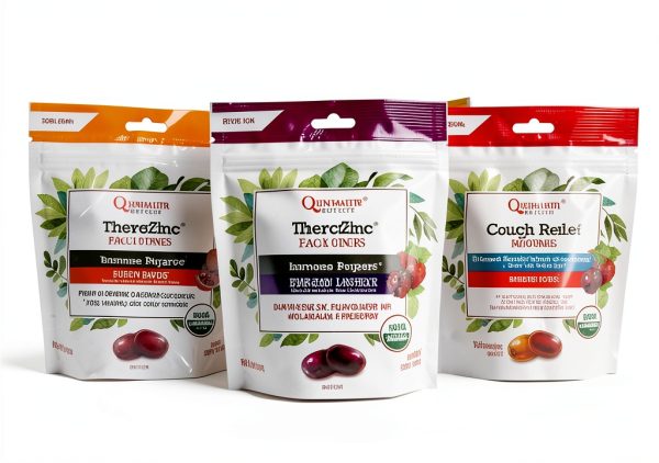 TheraZinc Zinc Lozenges Elderberry Raspberry Immune Support-5