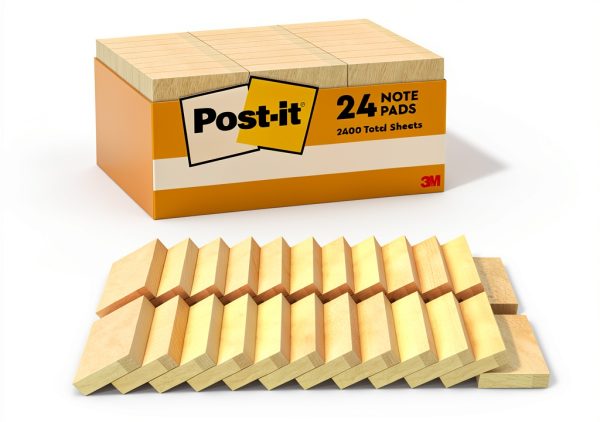 Post-it Canary Yellow Sticky Notes Office-0