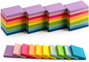 Kozerite Bright Sticky Notes 1.5x2 Office Pad-0