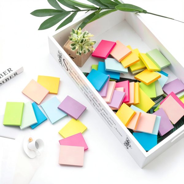 Kozerite Bright Sticky Notes 1.5x2 Office Pad-5