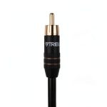RCA Subwoofer Cable Tributaries 24AWG Low Noise-0
