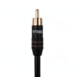 RCA Subwoofer Cable Tributaries 24AWG Low Noise-0