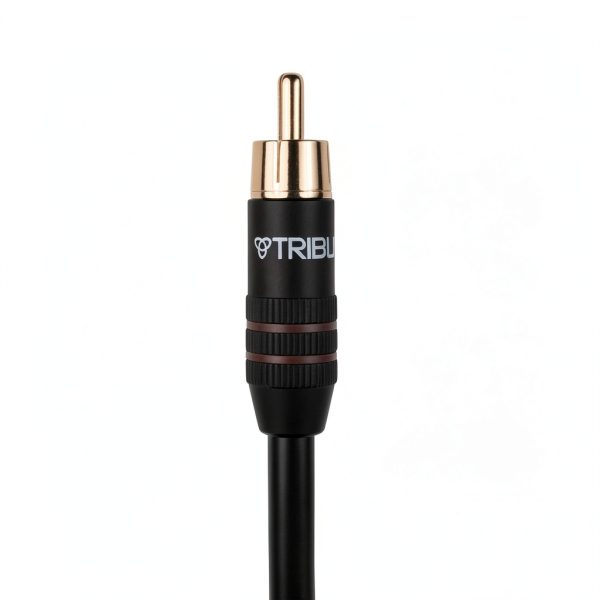 Tributaries 2S-030D RCA Subwoofer Cables 24AWG OFC-0