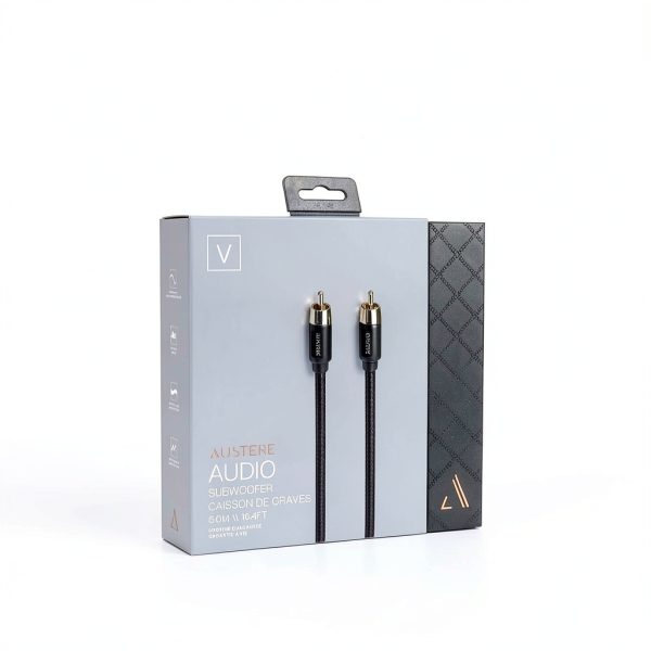 Austere Gold Subwoofer RCA Cable 5-Series-4