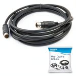 HQRP 9‑Pin Mini‑DIN Audio Cable for Bose Home Systems 2.7m-0