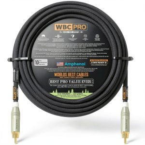 WORLDS BEST CABLES RCA Quad Pro Audio Cable-0