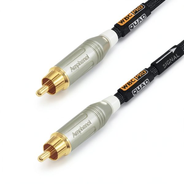 Professional Star Quad RCA Cables by Worlds Best Cables-5
