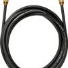 Fluance Subwoofer RCA Cable Gold Plated Brown-0