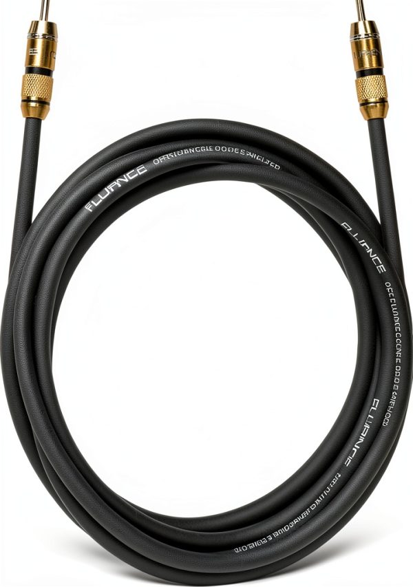 Fluance Subwoofer RCA Cable Gold Plated Brown-0