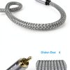 SOUNDFAM RCA to RCA Subwoofer Cable 50ft 24K Gold Plated Tangle Free-6