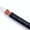 Blue Jeans Cable RCA Subwoofer Cable LC-2 20‑ft Black Double‑Braided-1