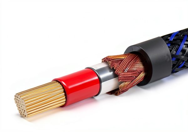 KUYIOHIFI Coaxial Subwoofer Cable 2ft Gold Plated Braided Nylon Mesh-3