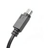 Mini Din 8 Pin 6ft Male to Male Cable USB Type A Serial by JUXINICE-3