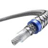 SOUNDFAM RCA Subwoofer Cable 26ft Gold Plated Right Angle-3