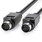 Mini Din 8 Pin 6ft Male to Male Cable USB Type A Serial by JUXINICE-0