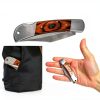 Rtek 3.75" Spanish Brown Wood Pocket Knife Lockback Folding EDC-5