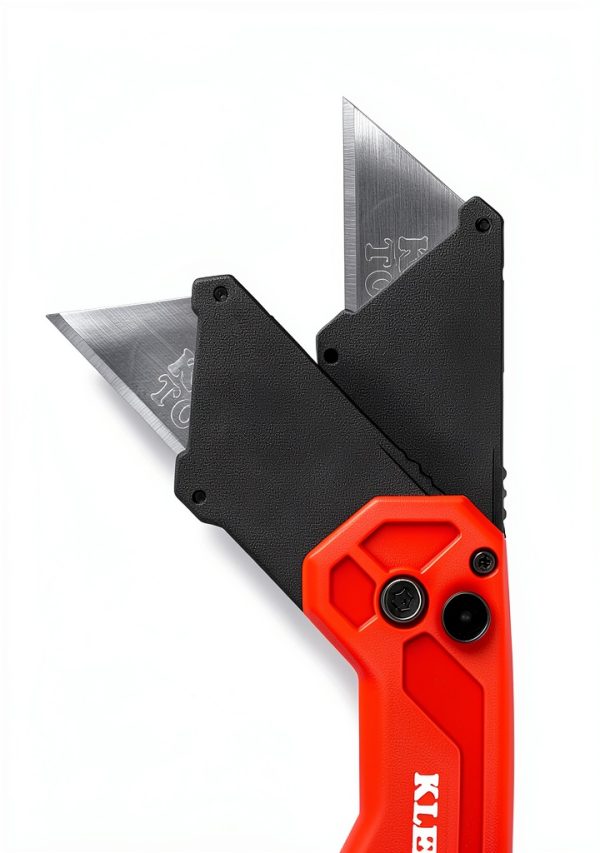 Folding Utility Knife Klein Tools 44307 Subcompact Orange Quick‑Change-2