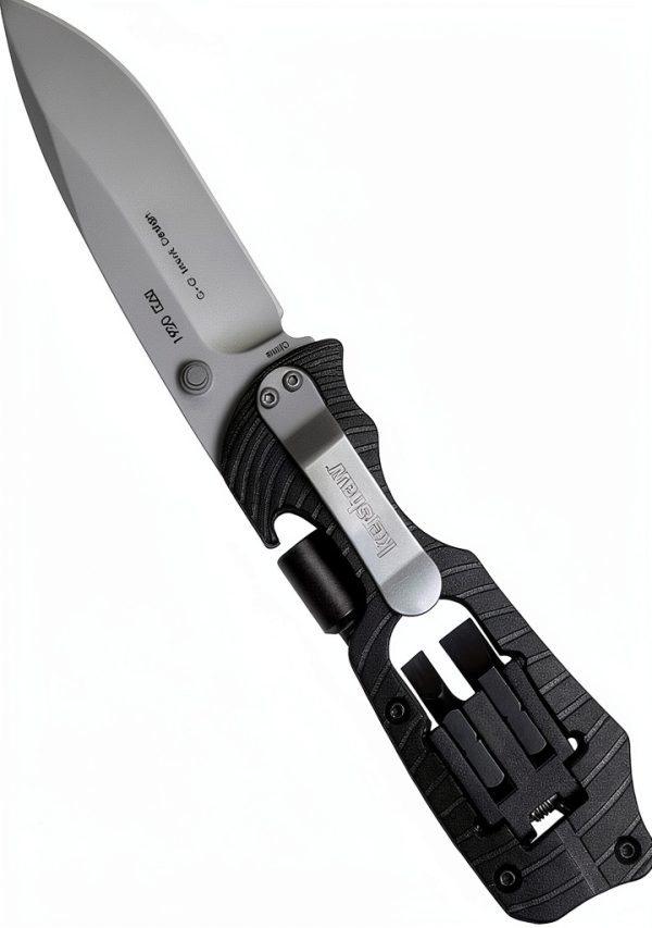 Kershaw Select Fire Pocket Knife 3.4" Drop Point Blade with 4‑Piece-0
