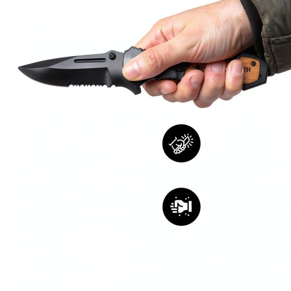 Personalized Pocket Knife My Sign Center 8in Stainless Steel Blade-2