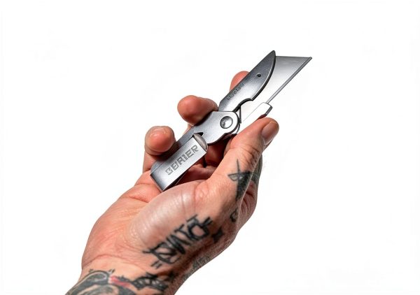 Gerber EAB Lite Pocket Razor Knife with Money Clip Stainless Steel-4
