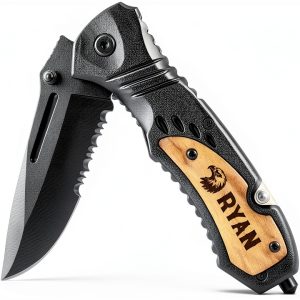 Personalized Pocket Knife My Sign Center 8in Stainless Steel Blade-0