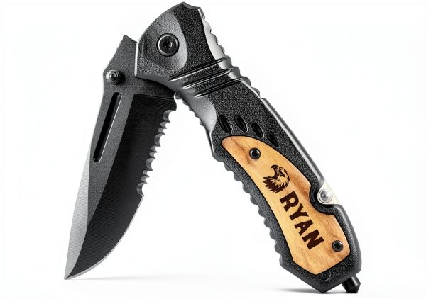 Personalized Pocket Knife My Sign Center 8in Stainless Steel Blade-0