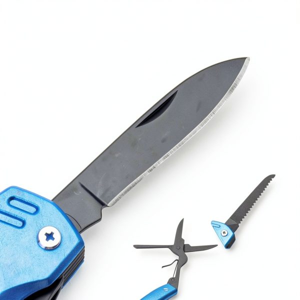 Multitool Knife Bovgero 16 in 1 Pocket Knife Blue Stainless Steel-3