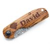 C.light 3D Personalized Pocket Knife 67-Layer Damascus Steel Folding-8