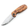 C.light 3D Personalized Pocket Knife 67-Layer Damascus Steel Folding-7