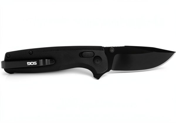 SOG Terminus XR G10 Pocket Knife – Rugged D2 Steel Blade, Ambidextrous-1