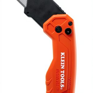 Folding Utility Knife Klein Tools 44307 Subcompact Orange Quick‑Change-0